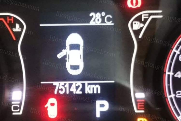 Used Fiat Ottimo 2014 1.4T Automatic Sport Edition Odometer Close Up