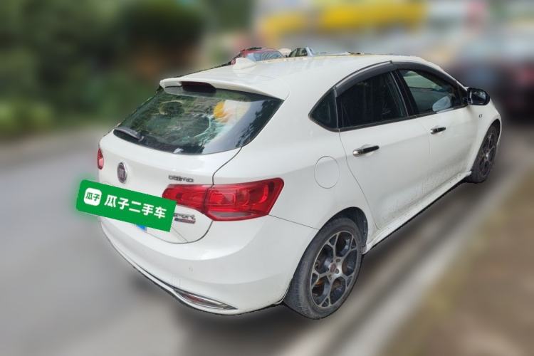 Used Fiat Ottimo 2014 1.4T Automatic Sport Edition Rear Right 45 Deg