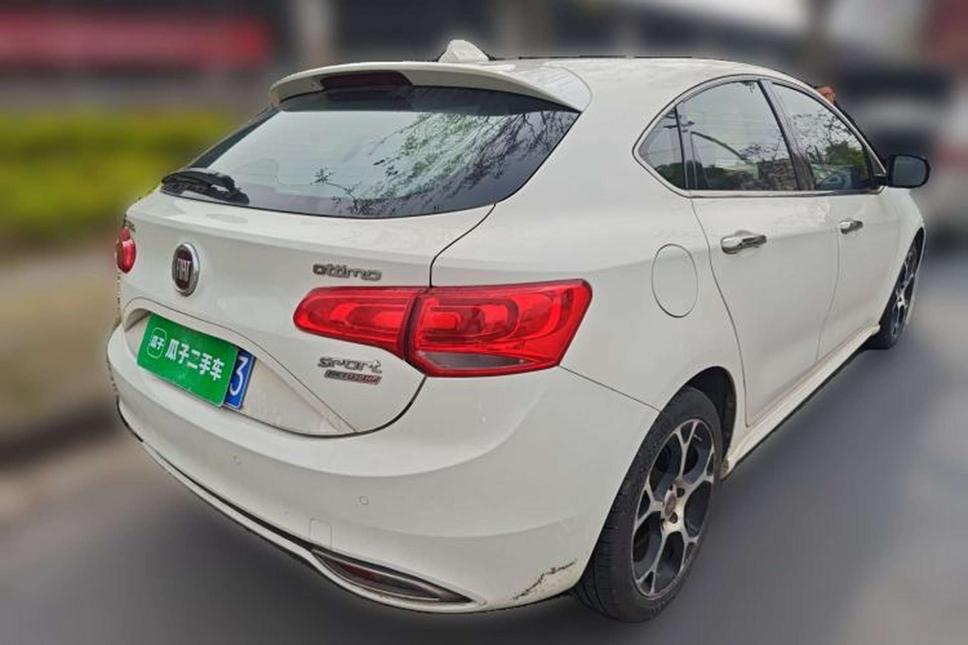 Used Fiat Ottimo 2014 1.4T Automatic Sport Edition Rear Right 45 Deg