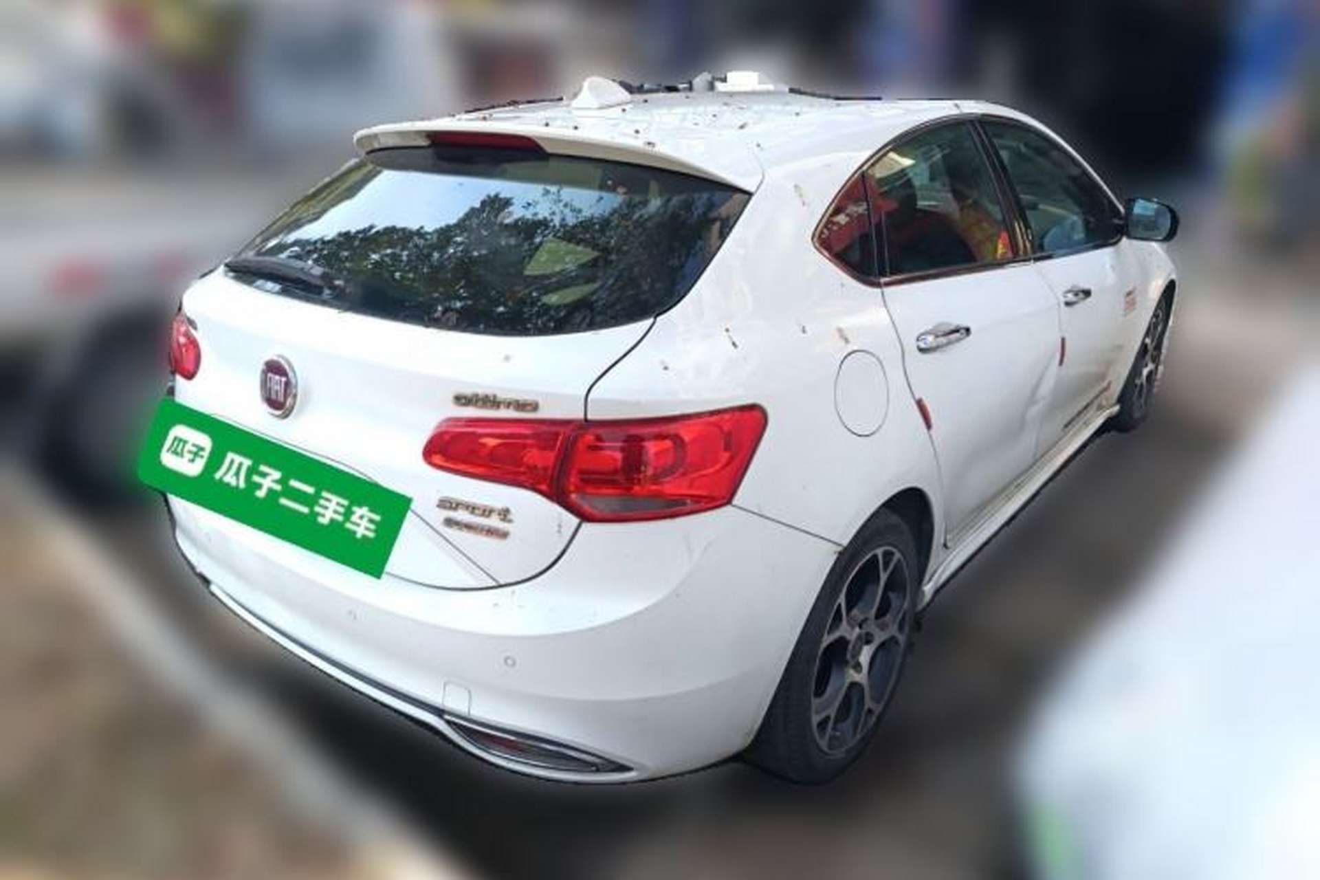 Used Fiat Ottimo 2014 1.4T Automatic Sport Edition Rear Right 45 Deg