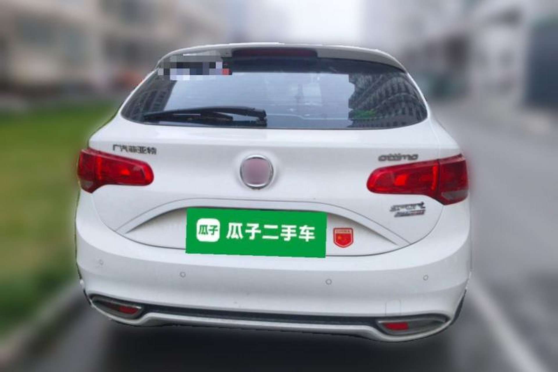 Used Fiat Ottimo 2014 1.4T Automatic Sport Edition Rear