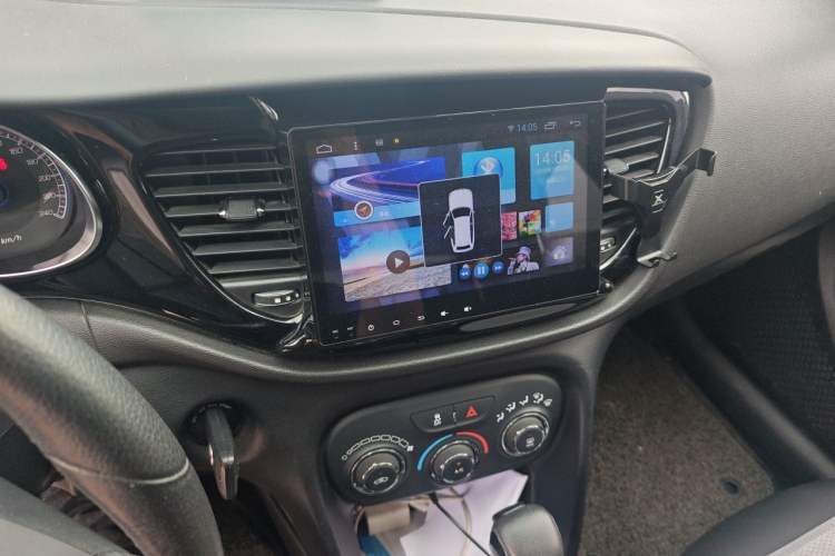 Used Fiat Ottimo 2017 1.4T Automatic Comfort Edition Audio And AC Panel