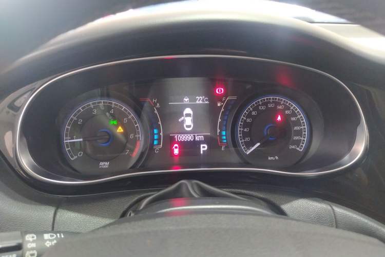 Used Fiat Ottimo 2017 1.4T Automatic Comfort Edition Instrument Cluster