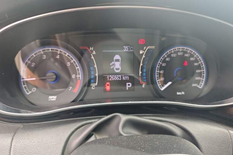 Used Fiat Ottimo 2017 1.4T Automatic Comfort Edition Instrument Cluster