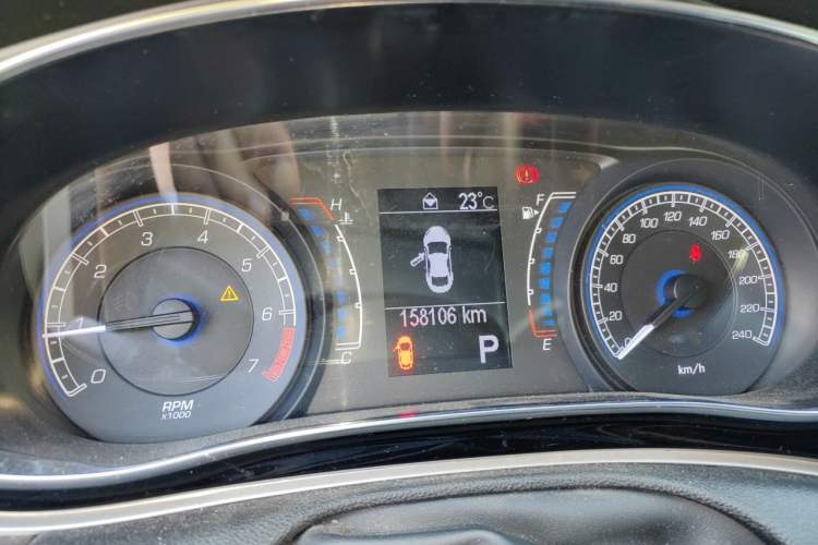Used Fiat Ottimo 2017 1.4T Automatic Sport Edition Instrument Cluster