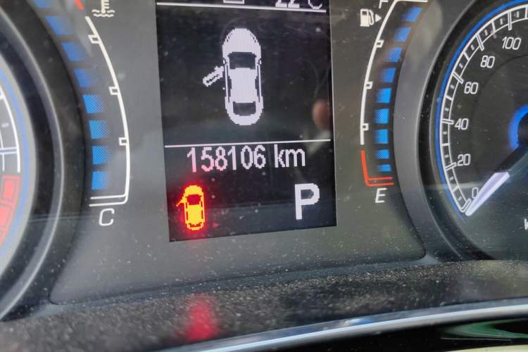 Used Fiat Ottimo 2017 1.4T Automatic Sport Edition Odometer Close Up