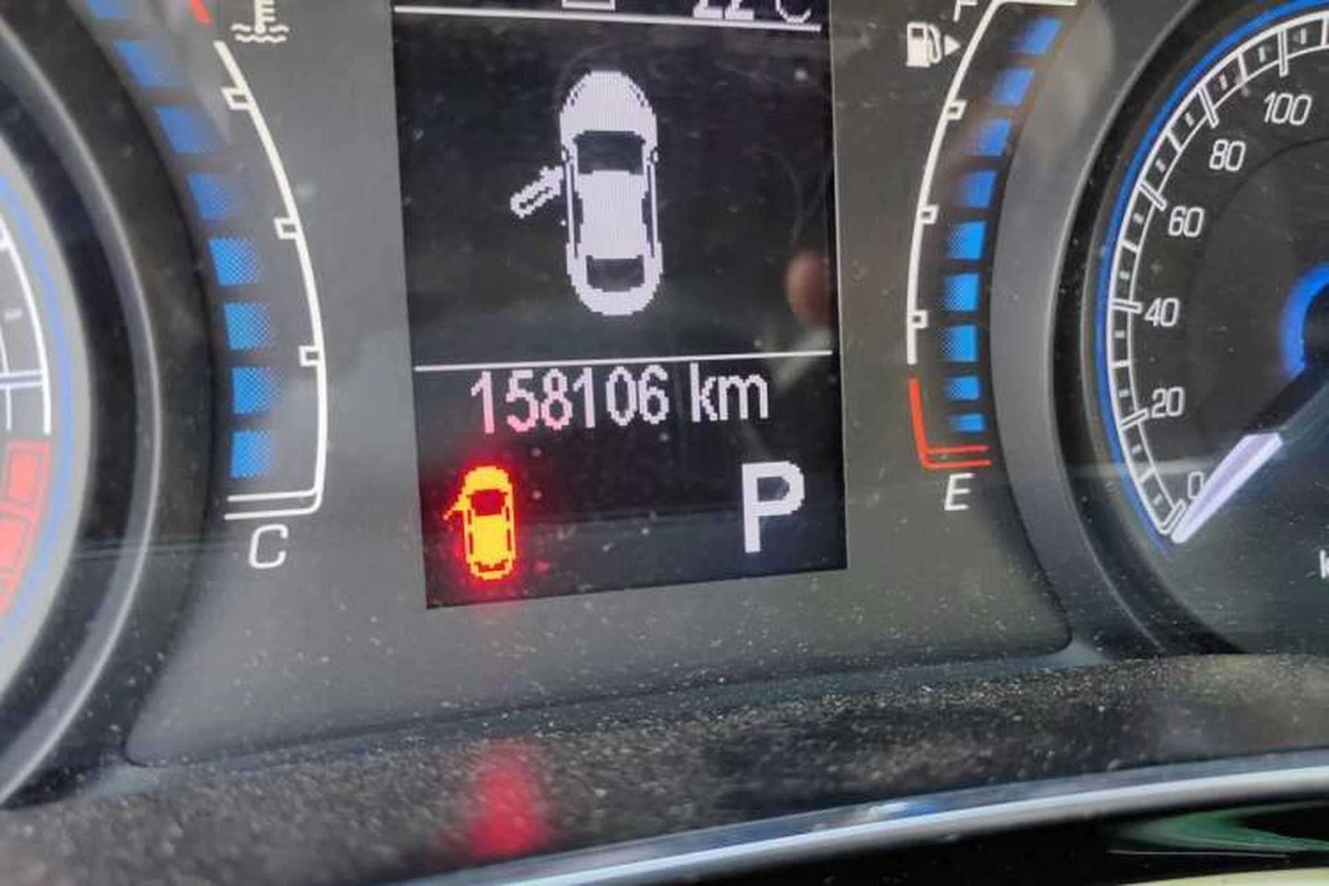 Used Fiat Ottimo 2017 1.4T Automatic Sport Edition Odometer Close Up