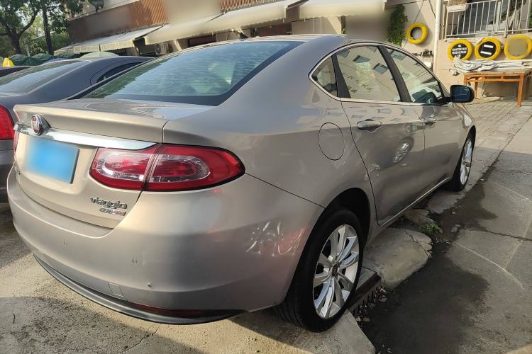 Used Fiat Viaggio 2015 1.4T Automatic Smart Edition Rear Right 45 Deg