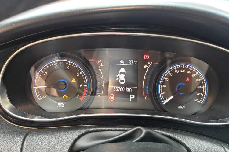 Used Fiat Viaggio 2012 1.4T Automatic Jingxiang Edition Odometer Close Up