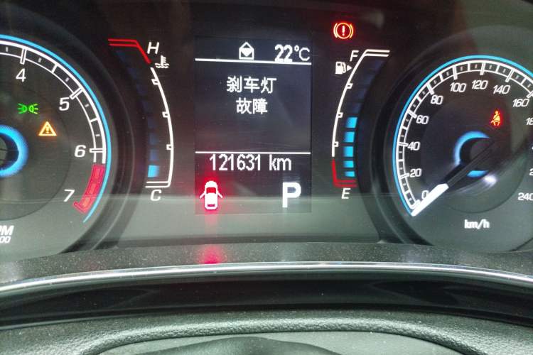 Used Fiat Viaggio 2012 1.4T Automatic Enjoyment Edition Odometer Close Up