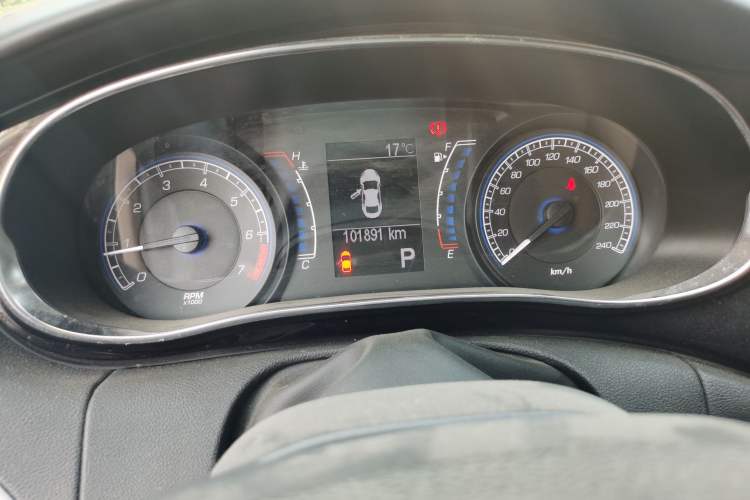 Used Fiat Viaggio 2012 1.4T Automatic Jingxiang Edition Odometer Close Up