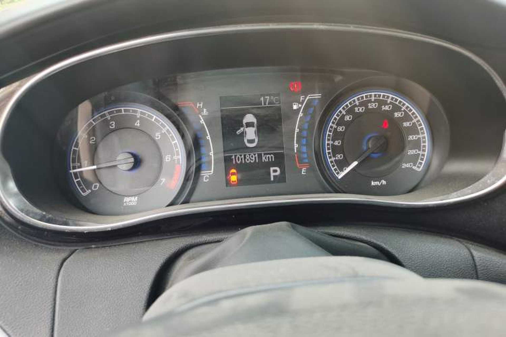 Used Fiat Viaggio 2012 1.4T Automatic Jingxiang Edition Odometer Close Up