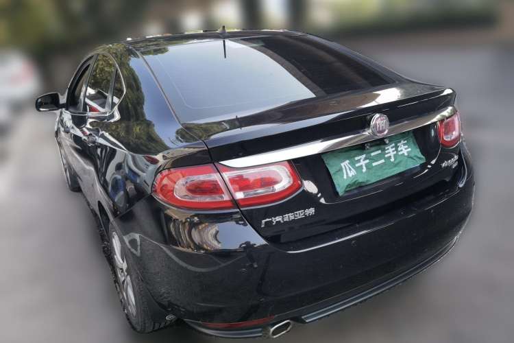 Used Fiat Viaggio 2012 1.4T Manual Enjoyment Edition Rear Left 45 Deg