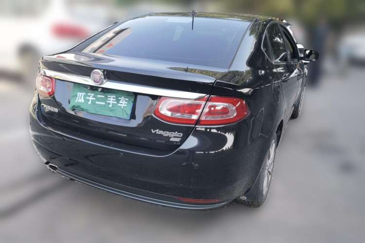 Used Fiat Viaggio 2012 1.4T Manual Enjoyment Edition Rear Right 45 Deg