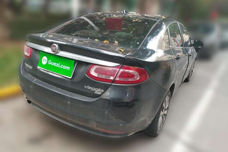 Used Fiat Viaggio 2012 1.4T Automatic Enjoyment Edition Rear Right 45 Deg