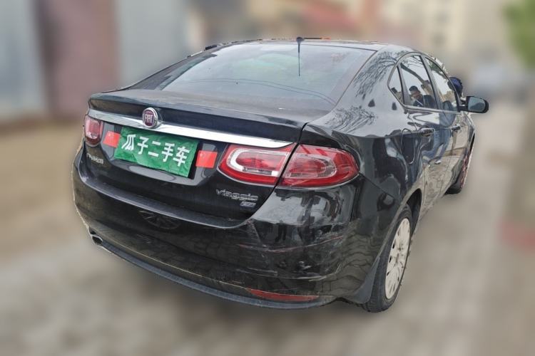 Used Fiat Viaggio 2012 1.4T Automatic Enjoyment Edition Rear Right 45 Deg