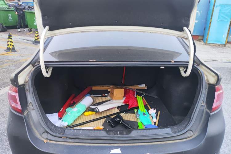 Used Fiat Viaggio 2012 1.4T Manual Enjoyment Edition Trunk