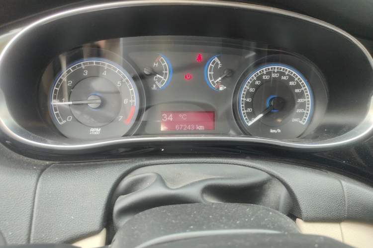 Used Fiat Viaggio 2012 1.4T Manual Enjoyment Edition Instrument Cluster