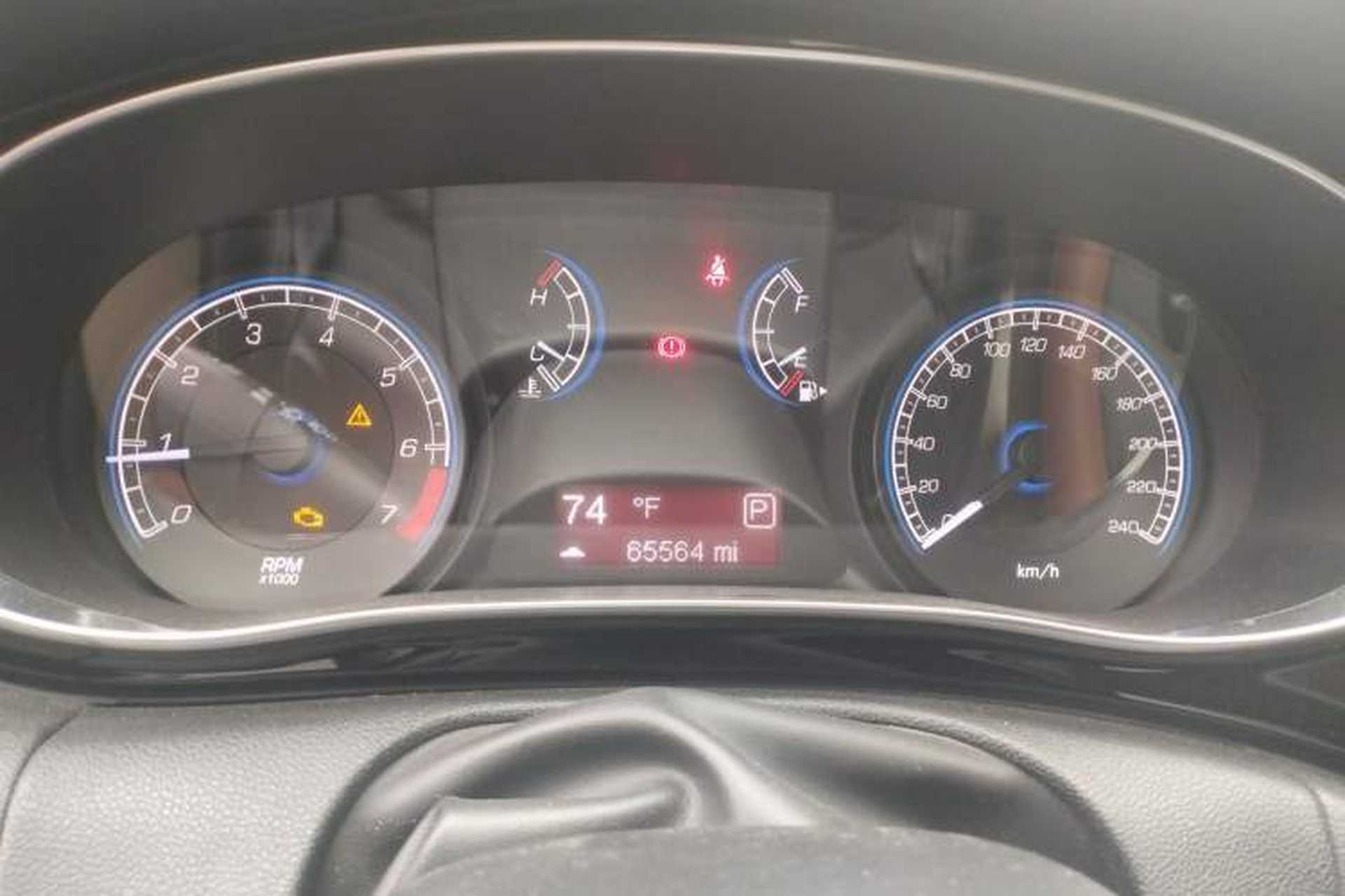 Used Fiat Viaggio 2012 1.4T Automatic Enjoyment Edition Instrument Cluster