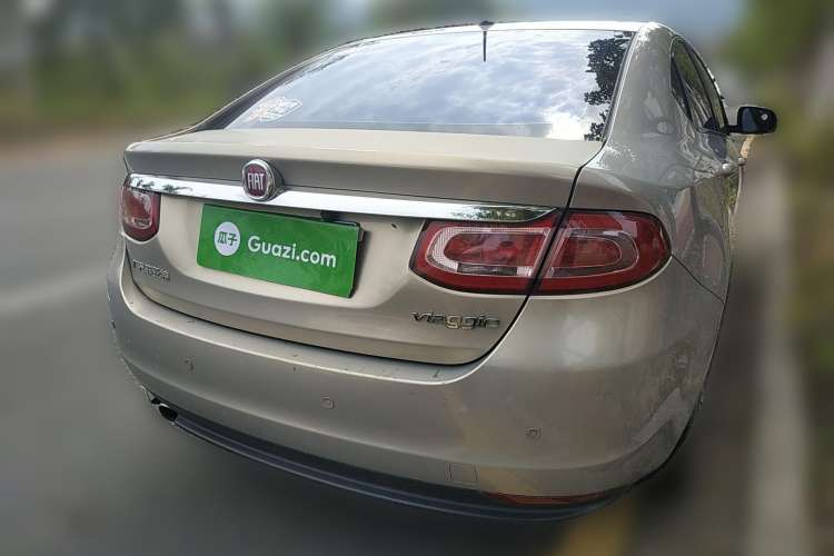 Used Fiat Viaggio 2012 1.4T Automatic Enjoyment Edition Rear Right 45 Deg