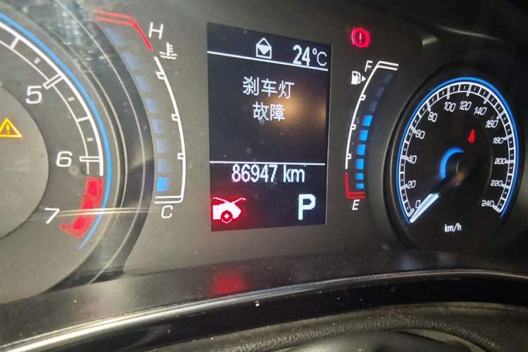 Used Fiat Viaggio 2012 1.4T Automatic Jingxiang Edition Odometer Close Up