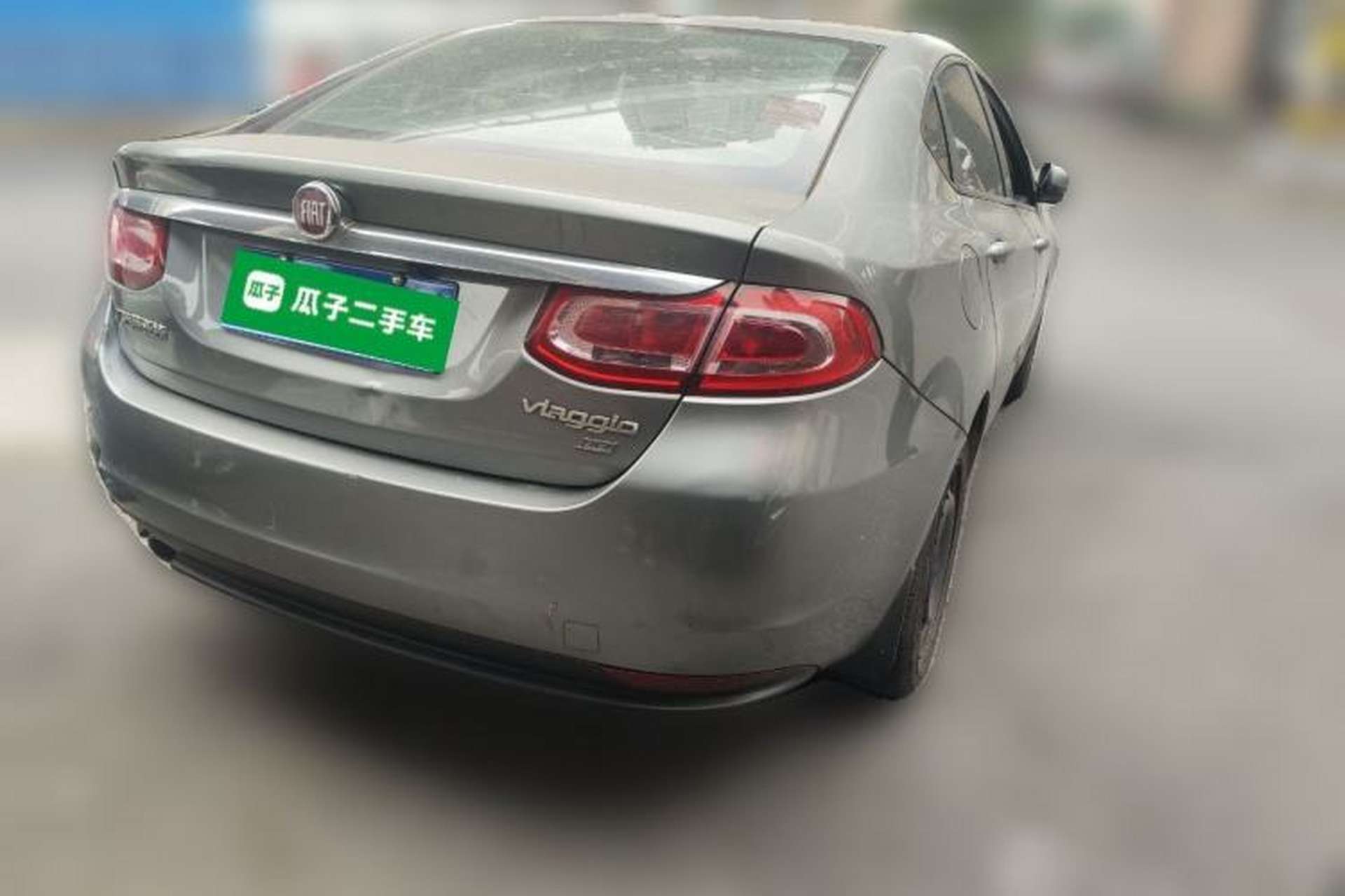 Used Fiat Viaggio 2012 1.4T Automatic Enjoyment Edition Rear Right 45 Deg