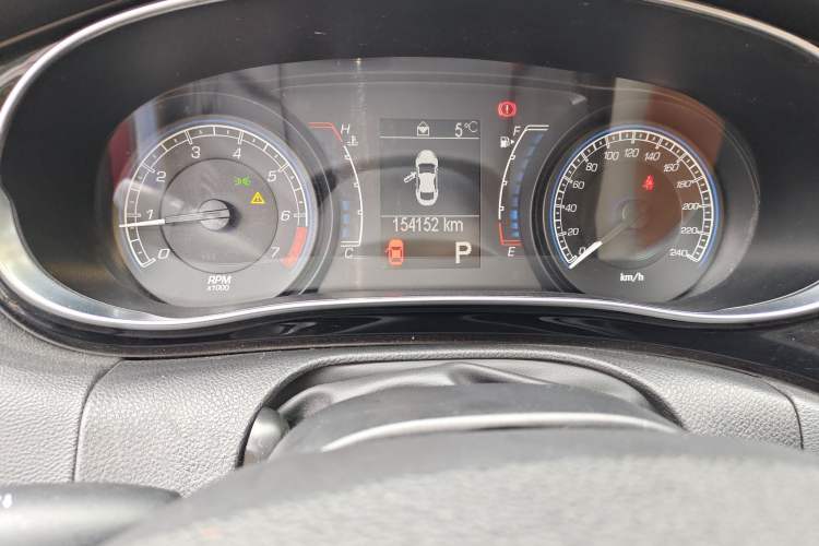 Used Fiat Viaggio 2012 1.4T Automatic Jingxiang Edition Odometer Close Up