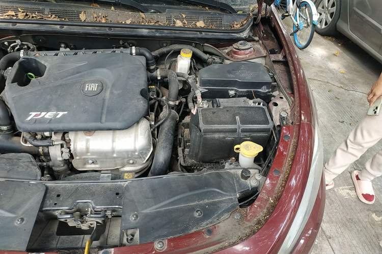 Used Fiat Viaggio 2012 1.4T Manual Enjoyment Edition Engine Bay Left