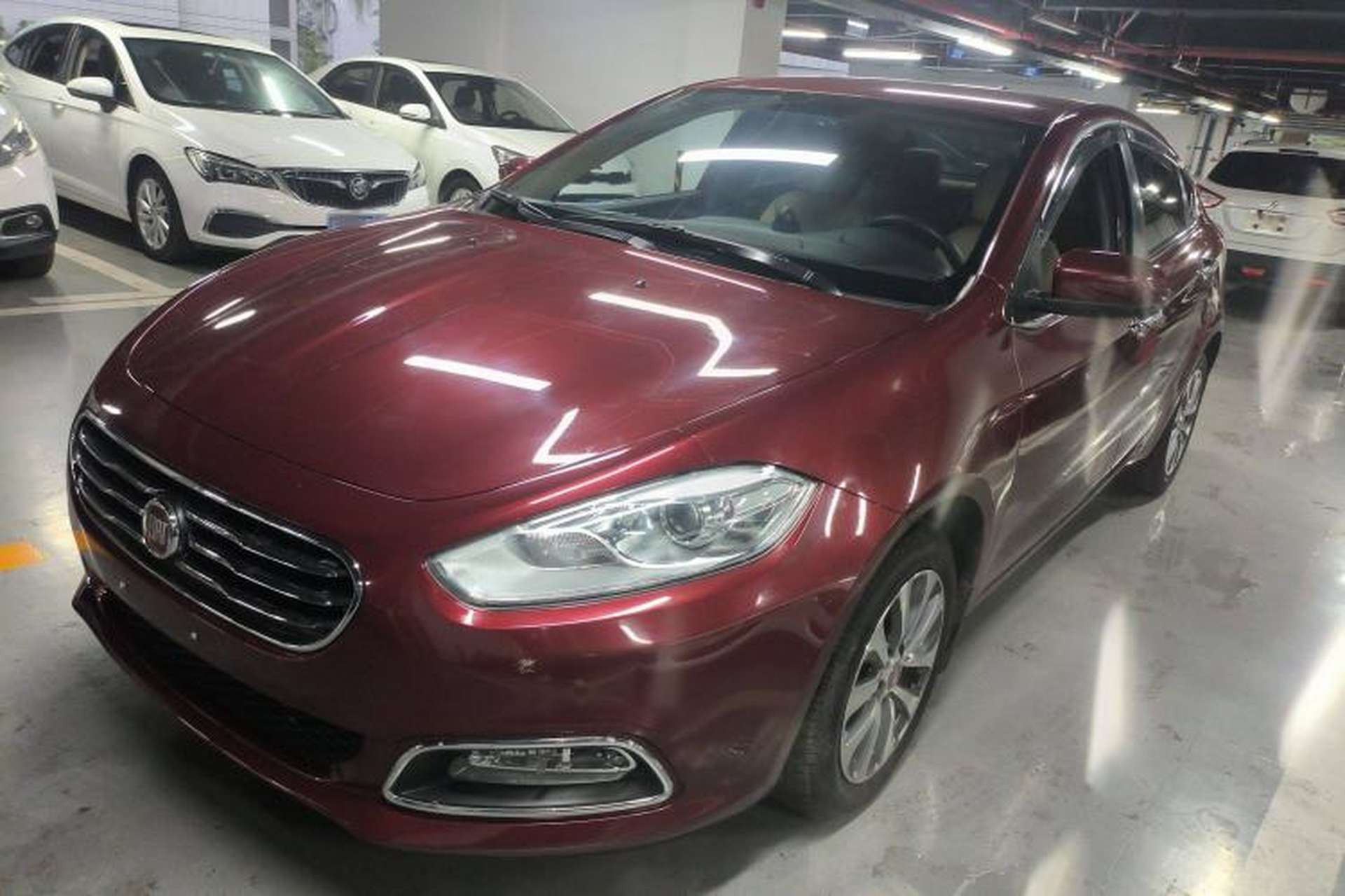 Used Fiat Viaggio 2012 1.4T Automatic Enjoyment Edition Front Left 45 Deg
