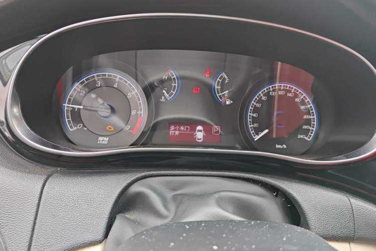 Used Fiat Viaggio 2012 1.4T Automatic Enjoyment Edition Instrument Cluster