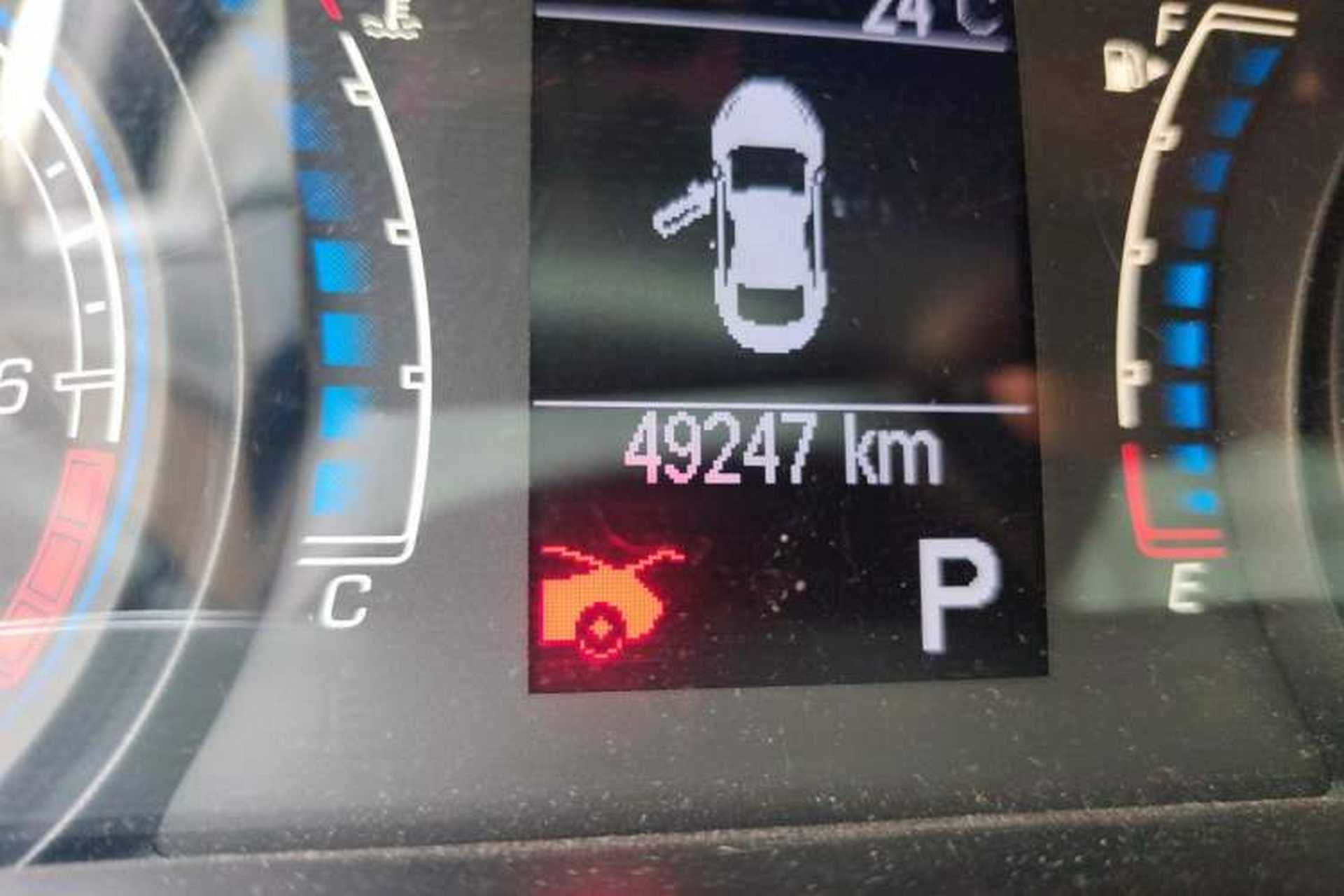 Used Fiat Viaggio 2012 1.4T Automatic Jingxiang Edition Odometer Close Up