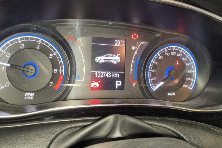 Used Fiat Viaggio 2012 1.4T Automatic Jingxiang Edition Odometer Close Up