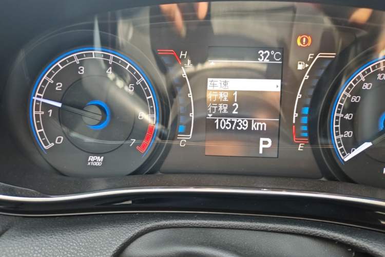 Used Fiat Viaggio 2012 1.4T Automatic Jingxiang Edition Odometer Close Up