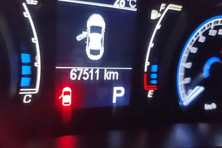 Used Fiat Viaggio 2012 1.4T Automatic Jingxiang Edition Odometer Close Up