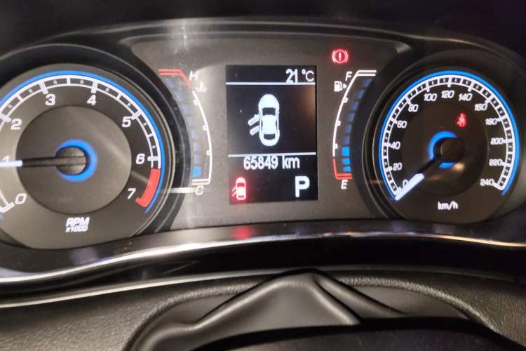 Used Fiat Viaggio 2012 1.4T Automatic Jingxiang Edition Odometer Close Up