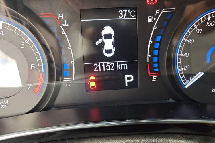 Used Fiat Viaggio 2012 1.4T Automatic Jingxiang Edition Odometer Close Up