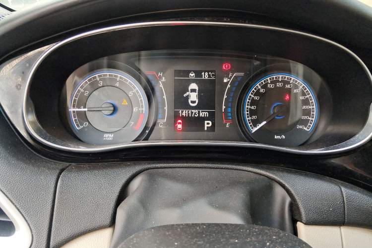 Used Fiat Viaggio 2012 1.4T Automatic Jingxiang Edition Odometer Close Up