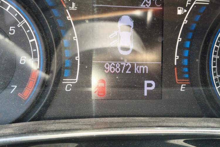 Used Fiat Viaggio 2012 1.4T Automatic Jingxiang Edition Odometer Close Up