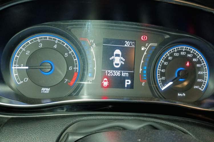 Used Fiat Viaggio 2012 1.4T Automatic Jingxiang Edition Odometer Close Up