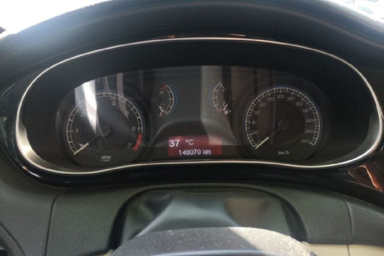 Used Fiat Viaggio 2012 1.4T Automatic Jingxiang Edition Odometer Close Up