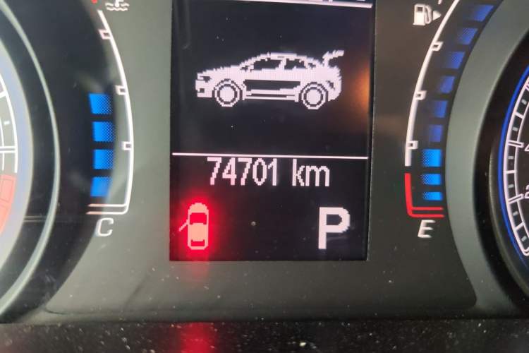 Used Fiat Viaggio 2012 1.4T Automatic Jingxiang Edition Odometer Close Up