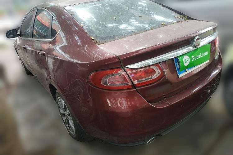 Used Fiat Viaggio 2012 1.4T Manual Enjoyment Edition Rear Left 45 Deg