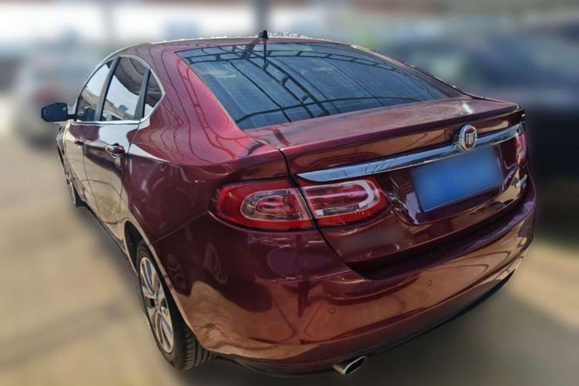 Used Fiat Viaggio 2012 1.4T Automatic Jingxiang Edition Rear Left 45 Deg