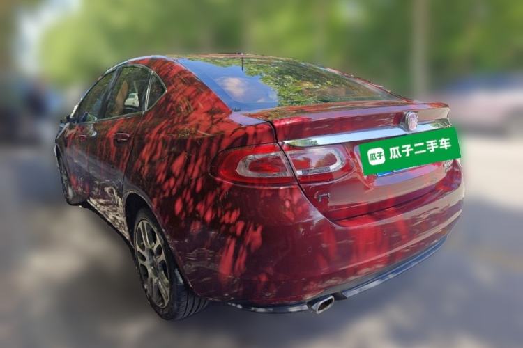 Used Fiat Viaggio 2012 1.4T Automatic Luxury Edition Rear Left 45 Deg