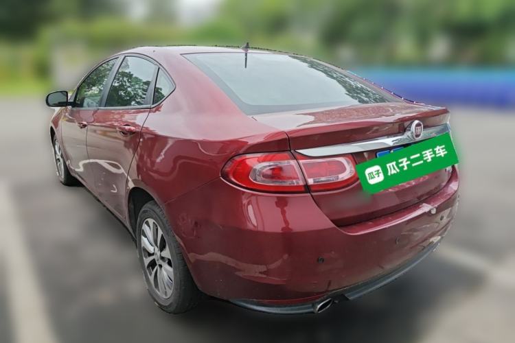 Used Fiat Viaggio 2012 1.4T Automatic Enjoyment Edition Rear Left 45 Deg