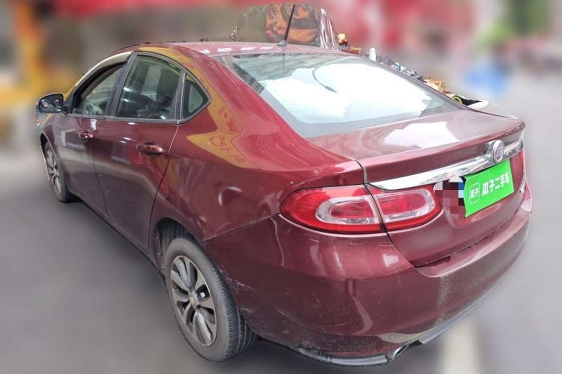 Used Fiat Viaggio 2012 1.4T Manual Enjoyment Edition Rear Left 45 Deg