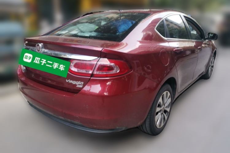 Used Fiat Viaggio 2012 1.4T Automatic Enjoyment Edition Rear Right 45 Deg