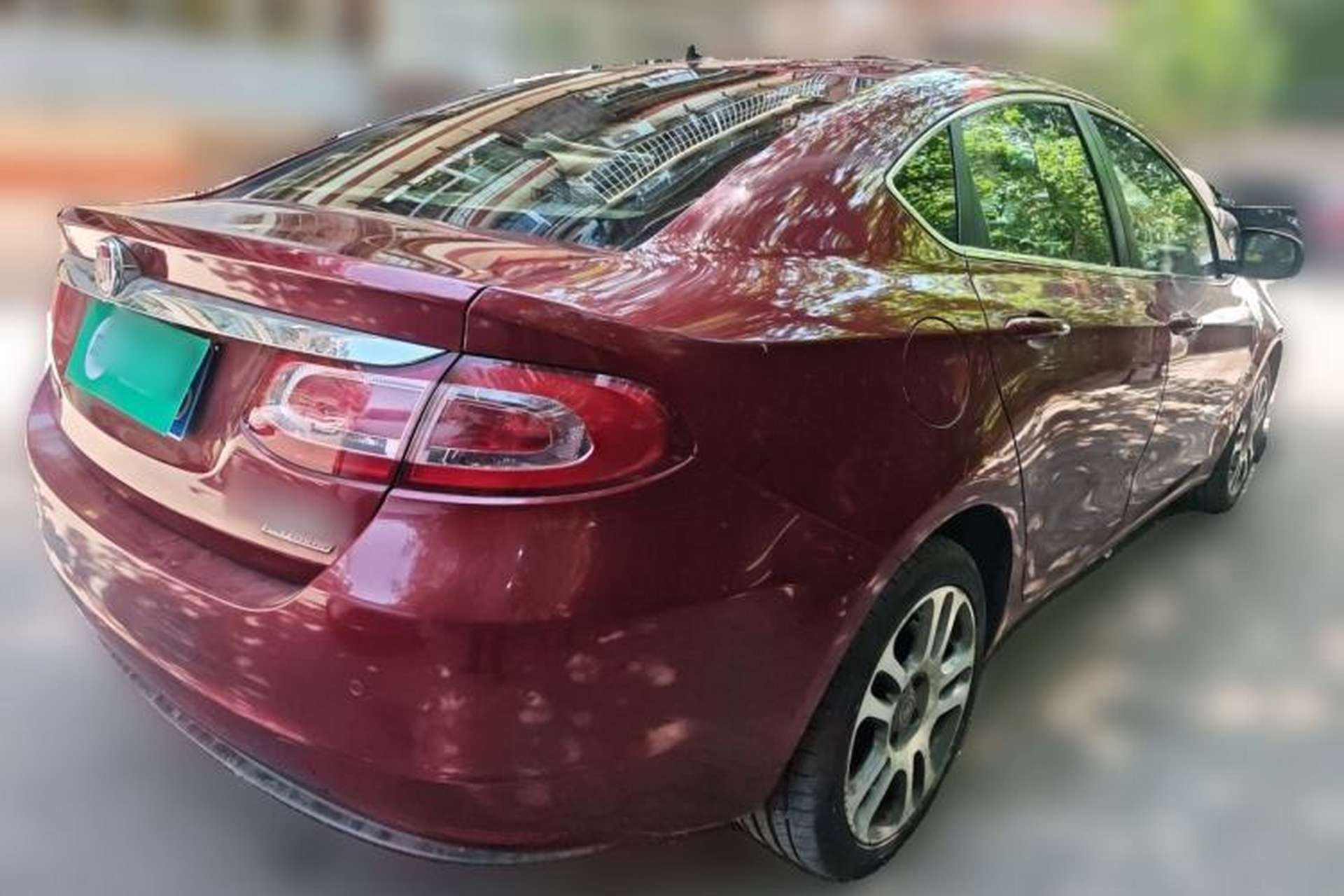 Used Fiat Viaggio 2012 1.4T Automatic Luxury Edition Rear Right 45 Deg