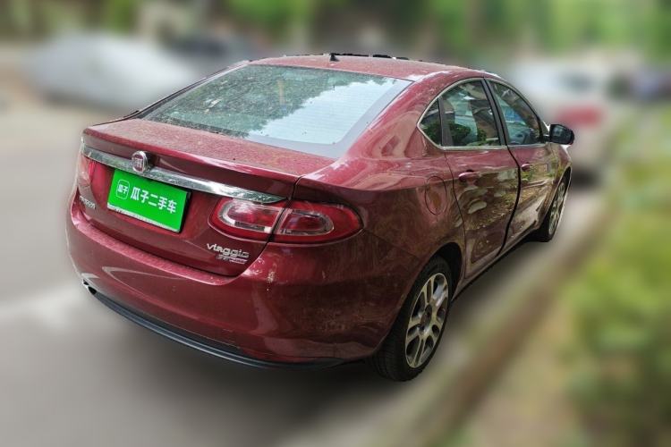 Used Fiat Viaggio 2012 1.4T Automatic Luxury Edition Rear Right 45 Deg