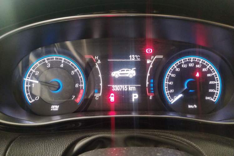 Used Fiat Viaggio 2012 1.4T Automatic Enjoyment Edition Instrument Cluster